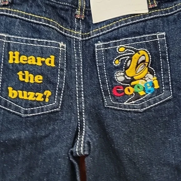 Coogi | Baby Boys Dark Wash Jeans in Size 6-9 Months - Heard The Buzz? - Picture 5 of 9